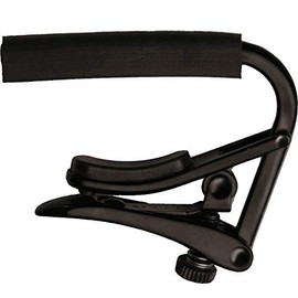 SHUBB - C1K Capo Noir, Kapodaster für Gitarre mit Stahlsaiten, Schwarz