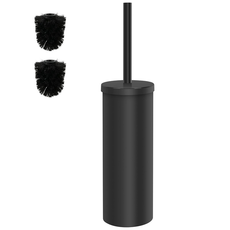 Heavy Duty Stainless Steel Toilet Brush Set with Holder(2 Brush