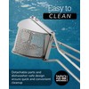 Heavy-Duty Stainless Steel Potato Ricer – Professional Grade Kitchen Tool