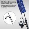 Pristis Fishing Rod Sleeve, Premium Neoprene Storage Cover Bag, 60''