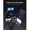 Nulaxy Bluetooth FM Transmitter, QC3.0 Fast Charge Bluetooth Car Adapter,