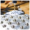 sourcing map Combination Drill and Tap Bit, SAE 1/4-20NC Thread