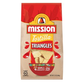 Tortillas Mission Triangles Tortilla Chips, Gluten Free, Restaurant Style Corn Tortilla Chips, 13 oz - 2 Bags