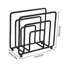 Kaxich Napkin Holder Table Tissue Paper Stand Metal Napkin Rack Upright Napkins Holder Iron Serviette Holder Napkin Stand for Kitchen Restaurant Dining Table Party