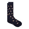 PS Paul Smith Men's Bulldog Socks, Blue, One Size