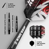 KOTO - Tribute Darts 18 Gram, Black, Incl. KOTO Flights,