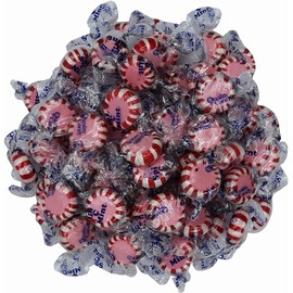 Starlight Hard Candies – Individually Wrapped, Spi-C Mint – (5 Pound Resealable Bag)