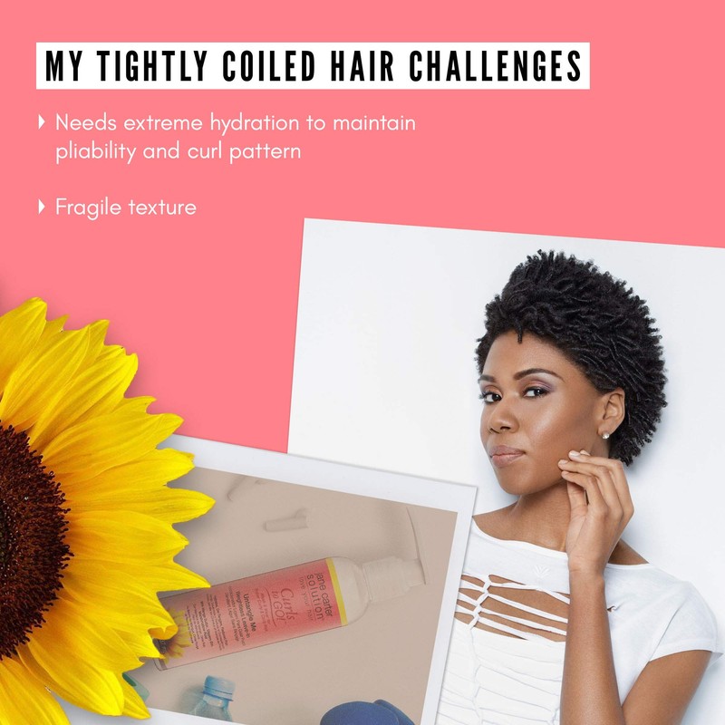 JANE CARTER SOLUTION Curls to Go Untangle Me Weightless Leave-In