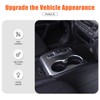 Heutamo Center Console Gear Shift Panel Cup Holder Cover Trim