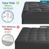 CYMULA Mattress Topper Queen Size - Extra Thick Cooling Mattress