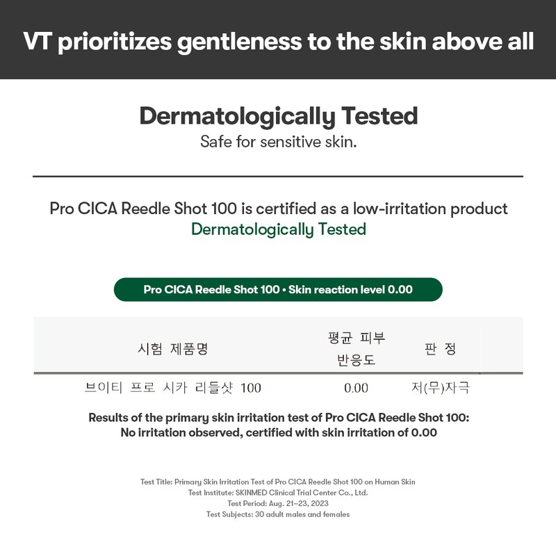 VT Cosmetics [VT Cosmetics]Pro Cica Reedle Shot 100