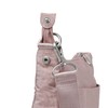 Baggallini Women's Modern Everywhere Slim Crossbody, Blush Shimmer