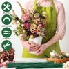 EDu Craft Wire, Artificial Flowers, 50 pieces, Flower Wire, Paper-wrapped