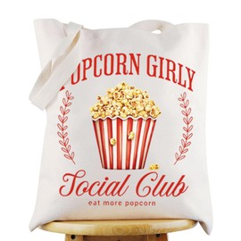 KEYCHIN - Bolsa de mano para palomitas de maíz, regalo para amantes de las palomitas de maíz, regalo para botanas, Palomitas de maíz Tb