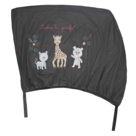 Sophie la Girafe Set of 2 Sock Sun Shades - To Protect Your Baby In The Car From The Sun