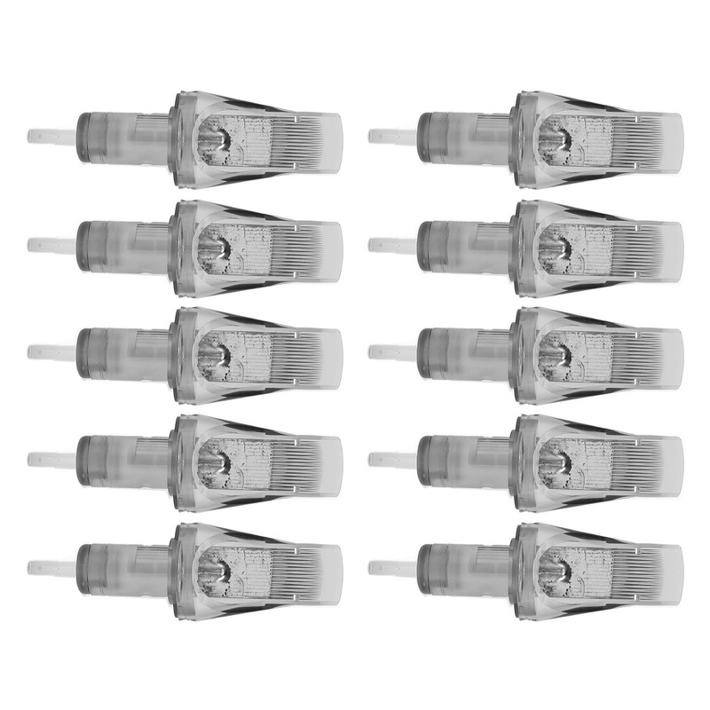 10pcs Shading Cartridge Needle Professional Stainless Steel Disposable Flat Blade