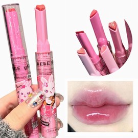 Lipstick Cute High Coloring Lip, Glitter Lip, Rom, Gloss, Transparent, Anti-Fall Lipstick, Cute Cosmetics Moisturizing, Glitter, Colored Lip, Glossy, Long Lasting, Long Lasting, Korean Cosmetics Li