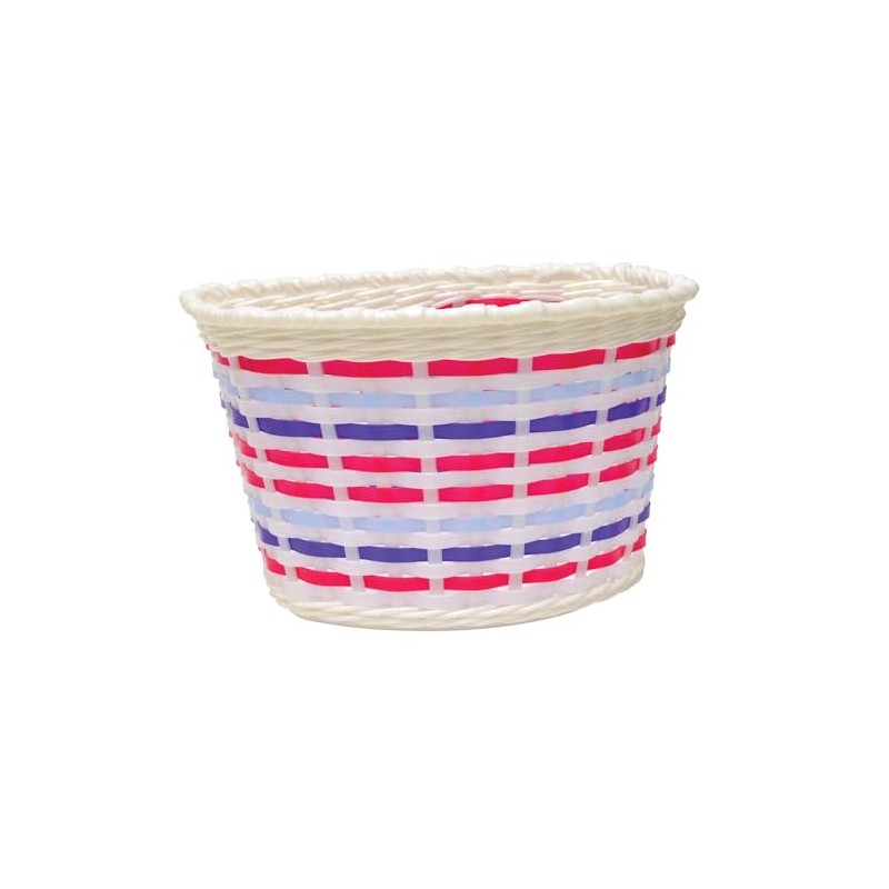 Oxford Kids' Junior Woven, Bike, Basket, Multi-Colour, One Size