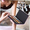OHPHCALL Magnetic Eyeshadow Box Storage Case Square Organiser for Eyeshadow