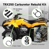 XIKOBY Recon 250 Carburetor Intake Manifold Kit Compatible with TRX