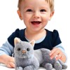 CLKDPNO Cat Plush Soft Toys, Cat Stuffed Animal Plush Simulation
