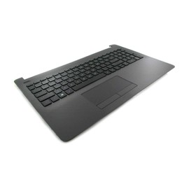 LTPRPTS Original New for HP Probook 15-BS 15-BW 250 G6 255 G6 Upper Palmrest Case with Non-Backlit Keyboard & Touchpad 929906-001
