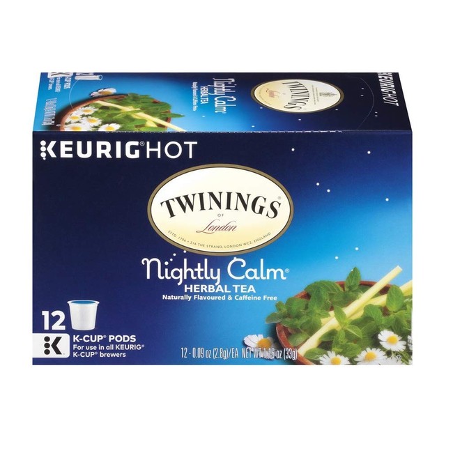 Twinings Nightly Calm K-Cup, 12 Count (pack of 2)