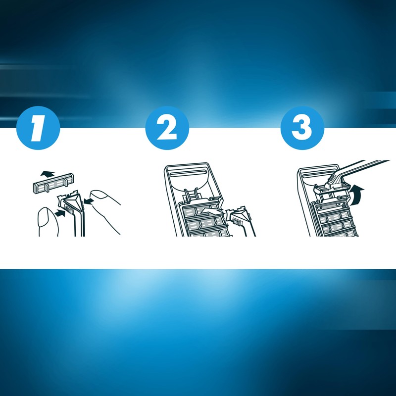 Gillette Sensor Excel Men's Razor Blade Refills, 10 Count