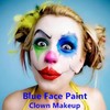 Go Ho Blue Face Paint Cream Water Based Washable Foundation(0.85oz),Blue