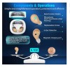 toopower Hearing Aids for Seniors Latest 16-Channel Digital OTC Rechargeable