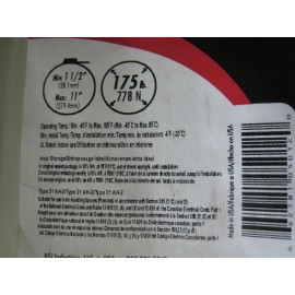 NSI 50 Pc NSI #36175 37" Inch Long 175# Pound Nylon Cable Zip Ties Wraps MADE USA FS