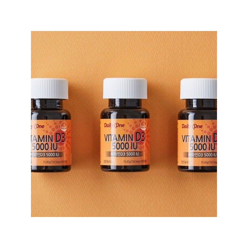 Daily One [Daily One] Vitamin D3 5000IU high content 154.5mg