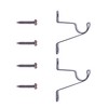 Interior Living 16-28 in. Adjustable Petite Café Curtain Rod, 2-Pack,