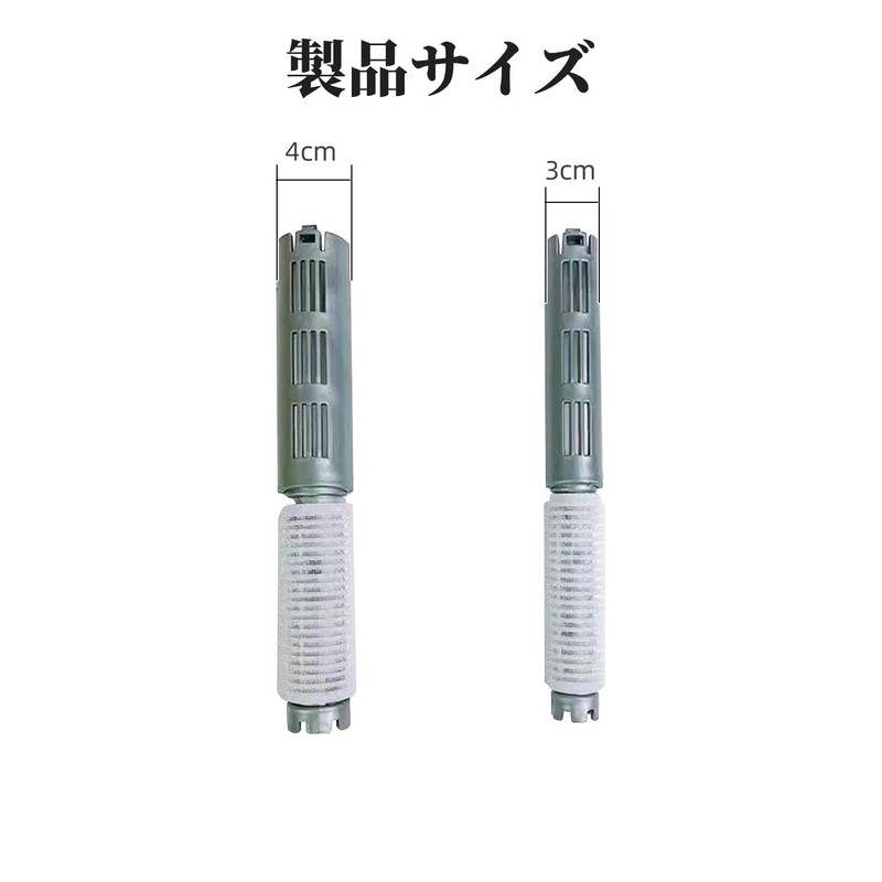Hair Perm Rod Set (10 Pieces) Hair Root Permer Rod,