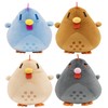 Buxomigrl Animal Chicken Plush Doll Farming Hen Plushie Stuffed Soft