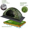 Outdoor Camouflage UV Protection Waterproof One Person Tent for Camping