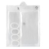 XTF2015 Clear Shower Curtain Liner, Heavyweight Waterproof Transparent Shower Curtain
