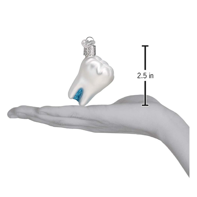 Old World Christmas Tooth Ornament, Multi