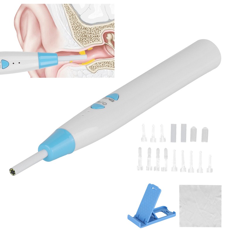 Ear Wax Removal Endoscope Otoscope WIFI Connected Ear Camera Cleaning