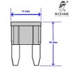 Divine Lighting ATM 35A Mini Blade Automotive Fuse 35 Amp
