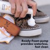 X Sneaker Cleaner Foam, Natural Shoe Cleaning Formula, Safe &