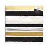 Tallon Black & Gold Stripes 6x4 Photo Album Memo Slip