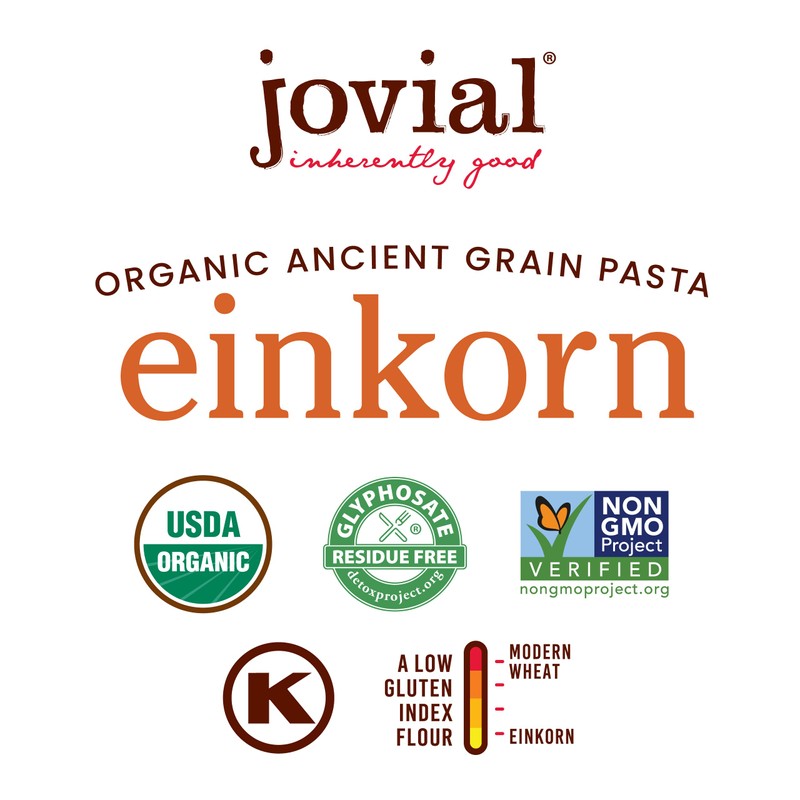 Jovial Einkorn Organic Spaghetti Pasta - Spaghetti Noodles Thin, Spaghetti