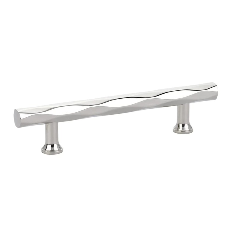 Emtek Tribeca Cabinet Pull, 6" Center-to-Center, Satin Brass