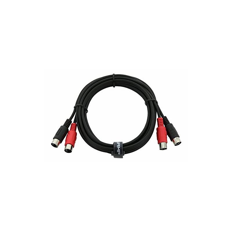 SWAMP Dual MIDI Cable - 2 Channel - 5pin DIN