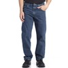 Wrangler Men's The Rugged Relaxed Fit Jeans, Medium Stone, 36X30