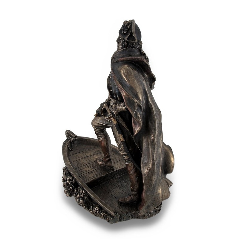 Zeckos Bronze Finish George Washington Delaware Crossing Statue