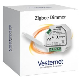 Vesternet Zigbee Smart Dimmer Module (Neutral Optional) | Smart Home Control In-Wall Dimmer Module with Energy Monitoring | Compatible with Home Assistant, SmartThings & Hubitat