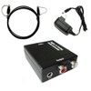 EDTREE Digital Optical Toslink Coaxial to Analog RCA Audio Converter