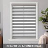 Joydeco Cordless Zebra Blinds (Pro), Dual Layer Light Control Zebra